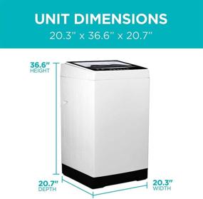img 3 attached to 🧺 Efficient and Portable WHITE BLACK+DECKER BPWM16W Washer - A Convenient Laundry Solution