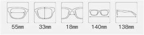 img 2 attached to 🕶️ Transition Photochromic Rectangular Frame Bifocal Reading Glasses - Clear UV400 Sunglasses Readers for Men and Women (Black, 0.00/+2.0 Magnification)