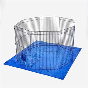 img 1 attached to 🐾 Discover the Ultimate Space for your Furry Friend: Kaytee FerretTrail Pet-N-Playpen Large