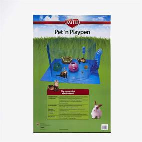 img 3 attached to 🐾 Discover the Ultimate Space for your Furry Friend: Kaytee FerretTrail Pet-N-Playpen Large