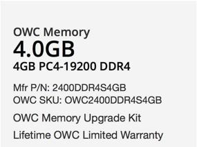 img 3 attached to OWC 2400MHZ SO DIMM PC4 19200 OWC2400DDR4S4GB