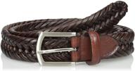 👞 nocona men's hired brown braided accessories for men logo