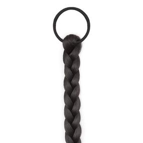 img 1 attached to Braid Extensions Black Synthetic Braided