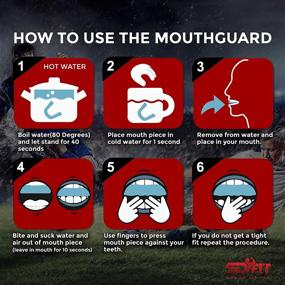 img 1 attached to SDFIT Mouth Guard Dental Basketball Sports & Fitness