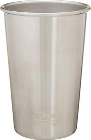 img 4 attached to 🍺 Set of 4 Klean Kanteen Single Wall Stainless Steel Pint Glasses - 10oz Capacity