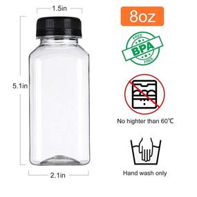 img 3 attached to 🥤 Leak-Proof Food Containers for Bottled Beverages - Recyclable and Convenient