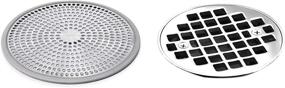 img 3 attached to 🚿 Efficient Drain Protection: OXO Good Grips Shower Stall Drain Protector