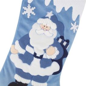 img 2 attached to Luxury Applique Elegant Christmas Stockings