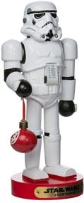 img 4 attached to 🌟 Kurt Adler Stormtrooper Nutcracker with Ball Ornament, 12-Inch SW6153L: Perfect for Star Wars Enthusiasts!