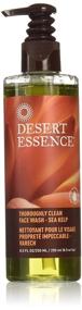 img 3 attached to 🌊 Desert Essence Thoroughly Clean Face Wash with Sea Kelp - 8.5 Fl Oz - Nourishing Skin for a Healthy Radiant Glow - Antioxidant Protection - Tea Tree Oil - 100% Natural Ingredients - All-Natural