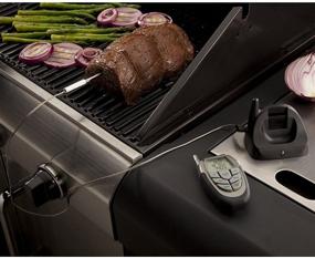 img 2 attached to 🔥 Cuisinart CSG-700 Wireless Meat Thermometer in Black and Gray