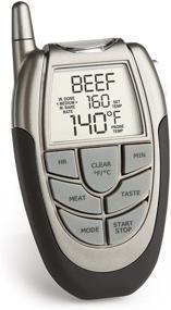 img 1 attached to 🔥 Cuisinart CSG-700 Wireless Meat Thermometer in Black and Gray