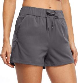 img 3 attached to Willit Womens Running Workout Pockets Sports & Fitness