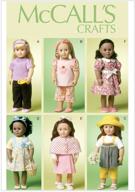 mccall patterns m6526 doll clothes for 18-inch/46cm dolls, one size logo