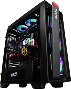 img 3 attached to 💻 AZZA CSAZ 270 Obsidian MID Tower Цифровой корпус ПК