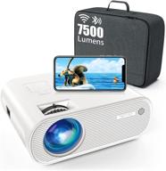 projector toptro bluetooth carrying compatible television & video logo