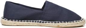 img 3 attached to Altxic Casual Painted Canvas Espadrilles Men's Shoes for Loafers & Slip-Ons