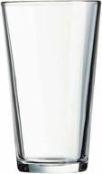 🍺 luminarc pub beer glass set of 9 - 16-ounce (buy 8, get 1 free): enjoy quality brews with durable glassware logo