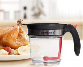 img 3 attached to 🍖 Rorence Roasting Gravy Set Separator: A Must-Have Tool for Perfectly Poured Gravy