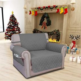 img 3 attached to Easy Going Waterproof Slipcover Furniture Protector Home Decor in Slipcovers