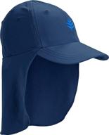 🧢 coolibar upf 50+ kids' surfs up all sport hat - ultimate sun protection! logo