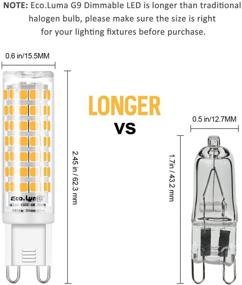 img 3 attached to Efficient Dimmable Eco Luma: White Equivalent Halogen Lighting Solution