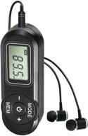 🎧 swdstp personal fm walkman radio with headphones – mini digital pocket radio for walking jogging, portable with lcd display logo