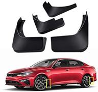 topgril mud flaps kit for kia optima 2016-2019: front & rear mud splash guards - 4-pc set logo