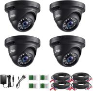 📷 zosi 4 pack 1080p 2.0mp 1920tvl hd-tvi outdoor indoor security cameras with 80ft night vision - compatible with 720p/1080n/1080p/5mp lite/5mp/8mp 4k hd-tvi ahd cvi analog cctv dvr systems logo