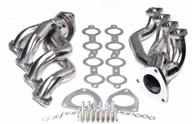 🔥 high-quality stainless headers for chevy gmc avalanche silverado sierra tahoe 00-06 4.8l 5.3l v8 - enhanced performance and durability logo