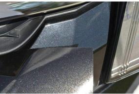 img 2 attached to 🚗 3M 1080 Gloss Black Metallic Car Wrap Vinyl Film - 5ft x 1ft (5 Sq/ft)