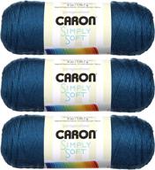 🧶 caron simply soft yarn solids ocean 3-pack - h97003-9759: get delightfully soft and vibrant yarn for your crafting projects! logo