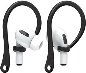 img 4 attached to 🎧 Ушные крючки elago (черные) - Эргономически разработаны для Apple AirPods Pro, AirPods 1 и 2 из прочного материала TPU с полным доступом [зарегистрирован по патенту США]