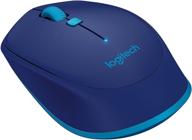 renewed logitech m535 compact bluetooth mouse - blue: ideal for mac, windows, chrome os & android devices! logo