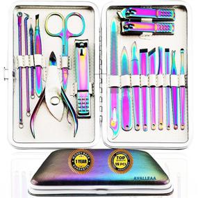 img 4 attached to Manicure Stainless Professional Luxurious Rainbow_18