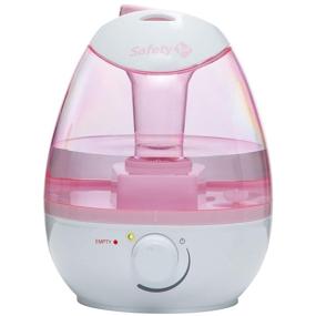 img 3 attached to Filter-Free Cool Mist Humidifier, Safety 1st, Pink, One Size