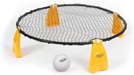 go! gater steel spike 'n smash game set: weather resistant with adjustable net and all accessories included логотип