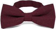 🎀 black matte finish bow men's accessories by tiemart logo