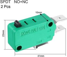 img 3 attached to Uxcell KW3 OZ 5 250VAC Straight Switches