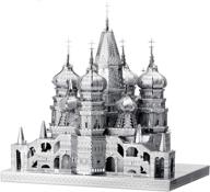 fascinations iconx saint basil's cathedral metal model kit logo