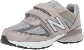 img 4 attached to π Optimize SEO: New Balance 990V5 Running Shoes for Toddler Girls