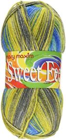 img 1 attached to 🧦 Yellow Mary Maxim Sweet Feet Yarn