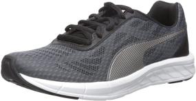img 4 attached to PUMA Meteor JR Running Silver Girls' Shoes: Lightweight & Stylish Athletic Footwear