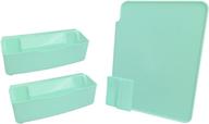 vintage teal performance cutting board, counter catcher, dishwasher-safe home kitchen tools set логотип