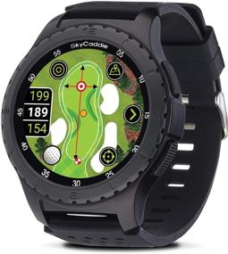 img 3 attached to SkyCaddie LX5: Touchscreen GPS Golf Watch with HD Color CourseView Maps, Black, Small