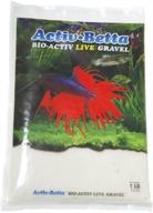🐟 1lb bag of activ betta aquarium white sand for optimal fish tank setup логотип