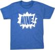 superhero birthday graphic t shirt heather boys' clothing and tops, tees & shirts logo