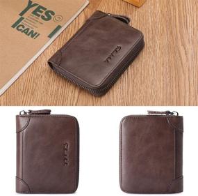 img 3 attached to 💼 Versatile Leather Wallet Closure: A Convenient and Portable Men's Accessory for Wallets, Card Cases & Money Organizers