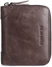 img 4 attached to 💼 Versatile Leather Wallet Closure: A Convenient and Portable Men's Accessory for Wallets, Card Cases & Money Organizers