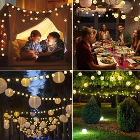 img 2 attached to String Outdoor Crystal Lighting Wedding Seasonal Decor